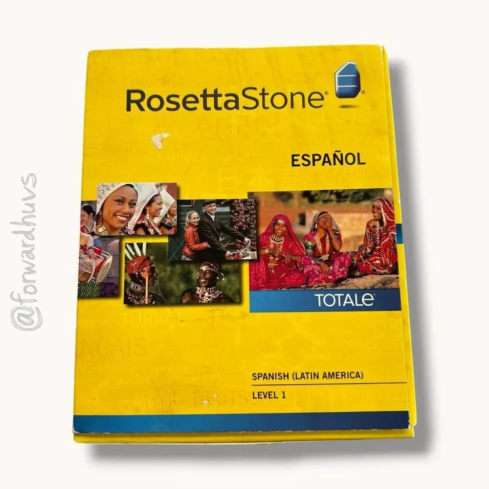 Rosetta Stone TOTALe Spanish Latin America Level 1 Version 4 Software
